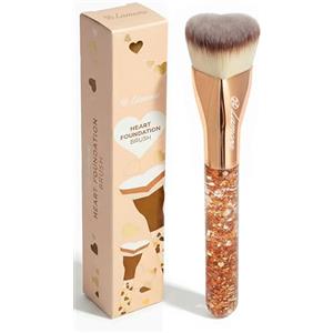 Lamora Pennello Fondotinta Liquido Trucco Cipria - Pennello Kabuki Viso, Perfetto Per Crema Minerale, Foundation, Polvere, Bronzer, Fard, Illuminante - Setole Sintetiche Di Qualità Professionale