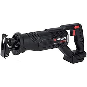 Parkside Sega a sciabola senza fili Performance X20V PSSAP 20 (senza spazzole/Brushless, senza batteria, senza caricabatterie, in una valigetta di trasporto)