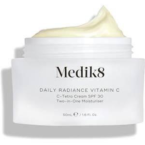 Medik8 Daily Radiance Vitamin C - Crema Viso Illuminante con Mandorla, 50 ml