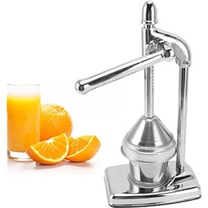Changor Spremiagrumi Manuale, Impugnatura Ergonomica In Gomma Pressa Frutta Leva Risparmio Di Tempo Principio Acciaio Inossidabile 304 Commestibile Per Ristorante