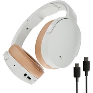 Skullcandy Hesh ANC Cuffie Wireless Over-Ear con Cancellazione del Rumore e Microfono, 22 Ore di Autonomia, Compatibili con iPhone, Android e Dispositivi Bluetooth - Bianco