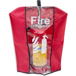 SHINETEC Copertura per estintore, resistente custodia protettiva antincendio da graffi e ammaccature, 43,2 cm x 55,9 cm, 1 pezzo (2,3-5,9 kg)