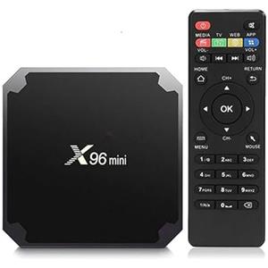 IFNI X96 Mini 1GB RAM e 8GB ROM TV Box Android TV Box Media Player di alta qualità (Android 10.0) con telecomando e cavo HDMI, lettore multimediale 4K TV Box