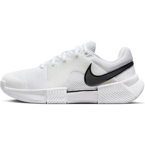 Nike W Zoom GP Challenge 1 HC, Tennis Shoe Donna, White/Black-White, 41 EU