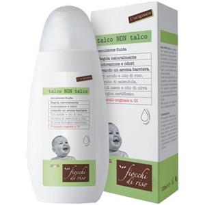 ARTSANA Fiocchi di Riso Talco Non Talco Emulsione Fluida 120ml - Regola Sudorazione e Odori