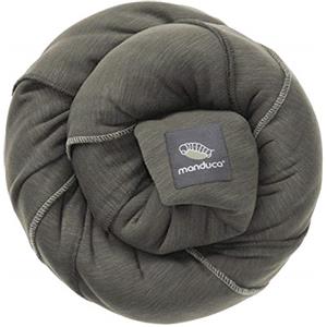 manduca Sling - Fasciatoio Neonato - Marsupio Elastico e per neonati dalla nascita fino a 15 kg - Puro cotone biologico - Certificato GOTS, Verde oliva