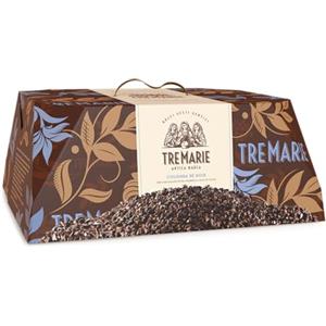 TRMR Tre Marie Colomba Re Noir al Cioccolato Extra Fondente e Granella di Fave di Cacao 800g