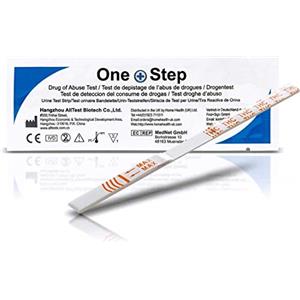One Step Test antidroga urina Cannabis (THC, Marijuana) 20 ng/ml ultra sensibile - 5 test a striscia