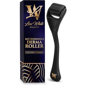 Lexi White Beauty Derma Roller 0,5 mm per capelli, barba e pelle - Uomo e donna Rotolo