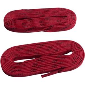 Daleweo Lacci per hockey su ghiaccio, cerati, impermeabili e antiscivolo, resistenti al congelamento, per pattini da hockey su ghiaccio, pattini a rotelle, pattinaggio artistico, rossi, 96