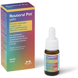 N.B.F. LANES Srl Reuteral pet gatto gocce 10 ml - - 947096626