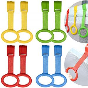 CENRONG Anelli Lettino 8 Pezzi Anelli per Box Bambini Anelli per Paracolpi Culla e Lettino, Aiuta il Bambino a Imparare a Stare in Piedi