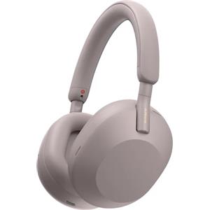Sony WH-1000XM5 - Cuffie Wireless Bluetooth con Cancellazione del Rumore, Durata Batteria 30 Ore, Ricarica Rapida, Compatibili con Alexa e Google Assistant - Rosa Fumè