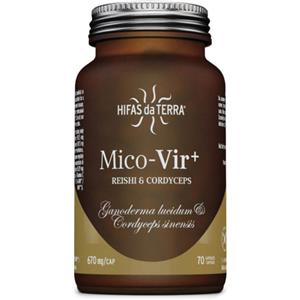FREELAND Mico Vir - Integratore Alimentare con Reishi e Cordyceps, 70 Capsule