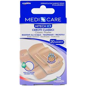 GammaDis Cerotti Classici 3D Assortiti - 20 Pezzi, Adesivi Traspiranti per Ferite