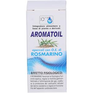 Bio-Logica Aromatoil Rosmarino 50 Opercoli - Integratore per Fegato con Canfora e Oli Essenziali