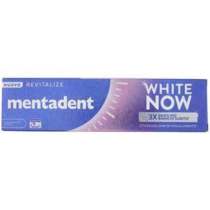 Mentadent White Now Revitalize - Dentifricio Sbiancante Istantaneo 75 ml con Tecnologia White-Correct