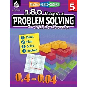 Stacy Monsman 180 Days™: Problem Solving for Fifth Grade (Tascabile)
