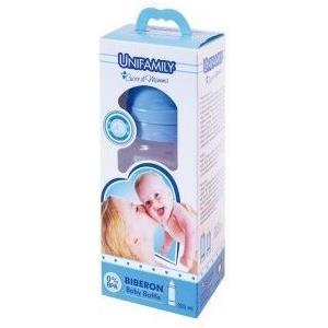 Unifamily Biberon Boy 300 ml in Caucciù - Ideale per Bambini