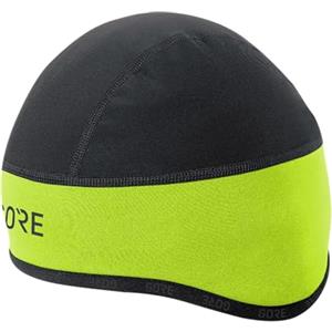 GORE WEAR GOREWEAR C3 WINDSTOPPER® Sotto Casco Helmet, Neon Yellow / Black, 60-64