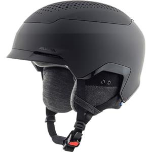 ALPINA Unisex - Adulti, BANFF MIPS Casco da sci, black matt, 55-59 cm