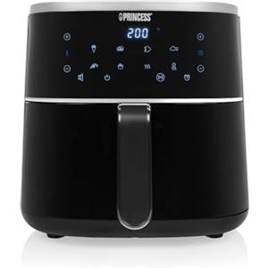 Princess Friggitrice ad Aria 4 L Digitale, Airfryer con Capacità Variabile, 6 Programmi, Display LED Touch, Fino al 60% di Risparmio Energetico, Senza Olio, 1800 W, 182238