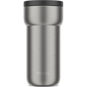 Mepal Tazza Ermetica Ellipse, 4 Ore di Calore e 8 Ore di Freschezza, Tazze Termica Portatile, Per Tè e Caffè da Portare con Sé- Si Adatta a Tutti i Portabicchieri, 375 ml, Nordic black