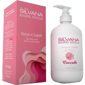 LABORATORIO SILVANA Silvana Emotional Bagnodoccia Coccole 500 ml - Bagno e Doccia per Corpo e Capelli con Ingredienti Sostenibili