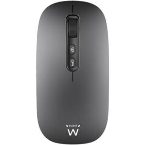 Ewent Advanced Rechargeable Wireless Mouse EW3207-2.4GHz, Bluetooth 5.0, Bluetooth 3.0 | Connessione Multi-Dispositivo | Assistente AI | Clic Silenziosi | Ricaricabile tramite USB-C | 3 DPI