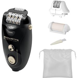Rowenta Extreme Silence, Epilatore ad Alta Precisione con 24 Pinzette, con Tecnologia Micro-Contact Comfort e Funziona Vision, Esfoliante e Facile da Pulire, EP5628F0