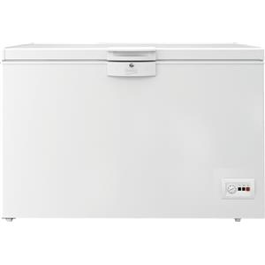 Beko - HSA29540N - Congelatore Orizzontale Statico, 284 L, Libera Installazione, Illuminazione LED, 67h Autonomia Senza Corrente, Bianco, 67D x 86L x 129H cm