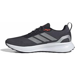 adidas Uomo RUNFALCON 5 TR Running Shoes, Core Black/Silver Metallic/Carbon, 43 1/3 EU