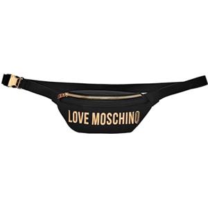 Love Moschino MARSUPIO PU GRS NERO GALV.ORO