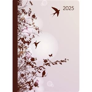 Alpha Edition Agenda giornaliera Style Hummingbird Tree 2025 - Agende giornaliera Style 10,7 x 15,2 cm