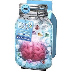 Clementoni - Brain Freeze Gemme, Gioco da Tavolo con Cubi Rompicapo, per Bambini 7+ Anni e Tutta la Famiglia, Sfide di Logica e Osservazione, 1-4 Giocatori, Made in Italy, Lingua Italiana, 16780