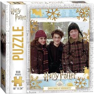 USAopoly USOPZ010686 Harry Potter Christmas at Hogwarts 550 Piece Puzzle, Various
