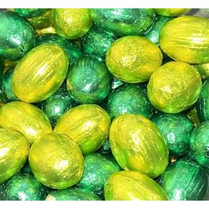 Generico Ovetti 12gr Pasqua (1kg) - cioccolato al latte ripieni crema latte o nocciola e cereali- Adatti a cesti regalo e Feste (Duo cioccolato al latte ripieno crema nocciola con cereali (1kg))