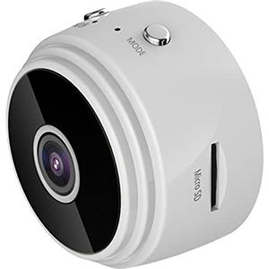 Uanratg Mini Fotocamera A9 1080P Telecamera IP Smart Home Security Magnetica Senza Fili Mini Videocamara Sorveglianza WiFi Fotocamera