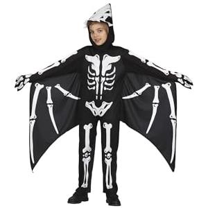 FIESTAS GUIRCA Costume da Scheletro di Dinosauro Volante Pterodattilo per Bambini 5-6 Anni