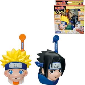 Lexibook, Naruto, Walkie-Talkie Naruto 3D, Giallo Blu Nero Arancione, TW18NA
