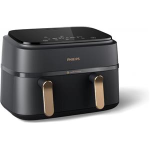 PHILIPS NA352/00 FRIGGITRICE AIRFRYER DUAL BASKET 9,0L 2750WRAP