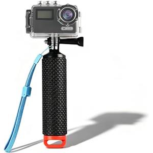 MeoZynxadril Impugnatura Galleggiante, Maniglia Subacquea Portatile, Impermeabile, con Corda Sicurezza, Multifunzionale per Snorkeling e Selfie Subacquei