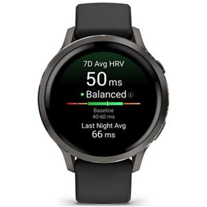 GARMIN - Venu 4 3,05 Cm (1.2'') Amoled 41 Mm Digitale 390 X 390 Pixel Touch Screen Nero Wi-fi Gps (satellitare)