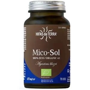 Hifas da Terra Mico-Sol 70 Capsule - Estratto di Agaricus brasiliensis per il supporto immunitario e il metabolismo dei carboidrati