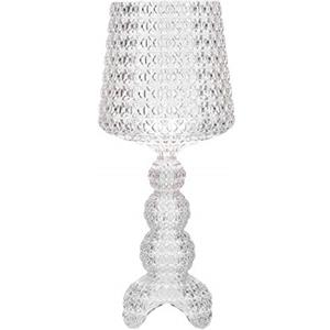 Kartell Mini Kabuki - Lampada da Tavolo Dimmerabile in Cristallo, 30 x 70 cm, Design Ferruccio Laviani