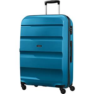 American Tourister BON AIR - Spinner L, Valigia, 75 cm, 91L, Blu (Seaport Blue)