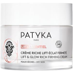 PATYKA COSMETICS Sas Patyka Crema Ricca Liftante-Illuminante Tonificante - Crema viso antirughe per pelle secca - 50 ml