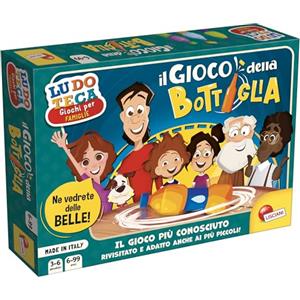 Lisciani Giochi - Il Gioco della Bottiglia: Gioco da Tavolo per Bambini con Tabellone, Carte Attività e Segnaposto