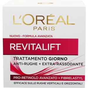 L'Oréal Paris Revitalift Crema Viso Giorno 50 ml - Anti-Rughe, Rassodante e Idratante per Tutti i Tipi di Pelle