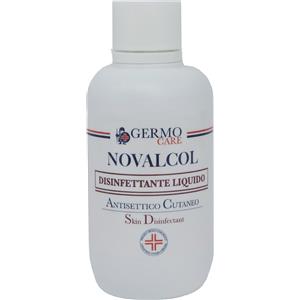 Germo Novalcol Disinfettante Liquido Antisettico Cutaneo 250 ml - Azione Completa, Non Irritante e Non Tossico